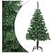 Albero Natale Artificiale con Supporto Acciaio 210 cm 910 Rami - Foto miniatura 1