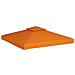 Telo di Ricambio per Gazebo 310g /m² Arancione 3x3m - Foto miniatura 5