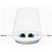 Networks NanoStation AC 1000Mbit / s Supporto Power over Ethernet (PoE) Bianco punto accesso WLAN - Foto miniatura 3