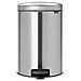 Pedal Bin Newicon Pattumiera A Pedale, Secchio Interno In Plastica, Inox Satinato, 20 Lt - Foto miniatura 1