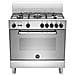Cucina a Gas AMN855GXV 5 Fuochi a Gas Forno a Gas Ventilato Classe A Dimensioni 80 x 50 cm Colore Inox Serie Americana - Foto miniatura 1