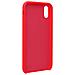 Cover Silicone Iphone Xr Semi-rigida Opaca Finitura Soft Touch Rosso - Foto miniatura 7