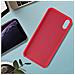 Cover Silicone Iphone Xr Semi-rigida Opaca Finitura Soft Touch Rosso - Foto miniatura 8