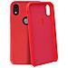 Cover Silicone Iphone Xr Semi-rigida Opaca Finitura Soft Touch Rosso - Foto miniatura 2
