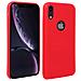 Cover Silicone Iphone Xr Semi-rigida Opaca Finitura Soft Touch Rosso - Foto miniatura 1