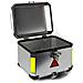 Box Bauletto Posteriore Moto Alluminio 45l Argento - Foto miniatura 2