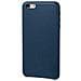 Skin, Cover In Similpelle - Apple Iphone 6 Plus / 6s Plus - Blu Scuro - Foto miniatura 1