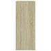 Libreria A 2 Ripiani Rovere Sonoma 80x30x76,5 Cm In Truciolato - Foto miniatura 5