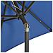Ombrellone Con Led Azzurro 200x211 Cm In Alluminio - Foto miniatura 6