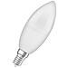 Lampadina A Fiamma Led Satinata Con Dissipatore Di Calore - 7.5w Equivalente 60w E14 - Bianco Caldo - Foto miniatura 2
