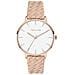 Orologio Analogueico Quarzo Donna Con Cinturino In Pelle Tt-0009-lq - Foto miniatura 1