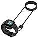 Basetta Caricabatterie Originale Usb Per Fitbit Versa 3 - Sense Black - Foto miniatura 4