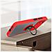 Cover Xiaomi Poco M4 Pro 4g Bimateria Anello Metallico Supporto Rossa - Foto miniatura 3