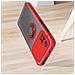 Cover Xiaomi Poco M4 Pro 4g Bimateria Anello Metallico Supporto Rossa - Foto miniatura 4