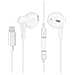 Auricolari Cablati Lightning Telecomando Microfono Connessione Bluetooth Bianco - Foto miniatura 1