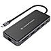 Donn15g Replicatore Di Porte E Docking Station Per Laptop Cablato Usb 3.2 Gen 1 (3.1 Gen 1) Type-c Grigio - Foto miniatura 4
