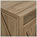 Farmington Credenza Con Camino Elettrico In Agglomerato Di Rovere - Foto miniatura 5