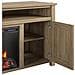 Farmington Credenza Con Camino Elettrico In Agglomerato Di Rovere - Foto miniatura 7