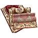Tappeto Salotto Camera Velour Antiscivolo Mod. Abusson Suardi Vari Colori 65x220cm Fango - Foto miniatura 2
