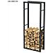 Portalegna Supporto Metallo Porta Legna Interno Legnaia Camino Stufa 150x60x25cm - Foto miniatura 5