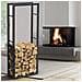 Portalegna Supporto Metallo Porta Legna Interno Legnaia Camino Stufa 150x60x25cm - Foto miniatura 1