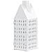 Lanterna In Metallo Bianco 40 Cm Dolok - Foto miniatura 5