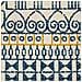 Cuscino Decorativo Sidi Cotone 50 X 50 Cm Geometrico Rame - Foto miniatura 6