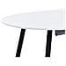 Tavolo Da Pranzo Estensibile Staverton Bianco 120/160 Cm 80 Cm - Foto miniatura 3