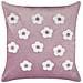 Set Di 2 Cuscini Echinacea Velluto 45 X 45 Cm Viola - Foto miniatura 4