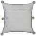 Set Di 2 Cuscini Ocotea Cotone 45 X 45 Cm Grigio Tinta Unita - Foto miniatura 6