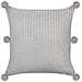 Set Di 2 Cuscini Ocotea Cotone 45 X 45 Cm Grigio Tinta Unita - Foto miniatura 7