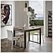 Tavolo Allungabile 90x140/244 Cm Tecno Premium Noce - Foto miniatura 4