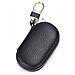 Custodia Per Chiavi Dell'auto In Pelle Primo Fiore Black - Foto miniatura 1