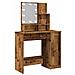 Toeletta Con Led Legno Antico 86,5x35x136 Cm - Foto miniatura 2