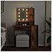 Toeletta Con Led Legno Antico 86,5x35x136 Cm - Foto miniatura 3