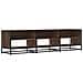 Mobile Porta Tv Rovere Marrone 180x40x46 Cm Legno Multistrato - Foto miniatura 2
