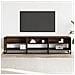 Mobile Porta Tv Rovere Marrone 180x40x46 Cm Legno Multistrato - Foto miniatura 3