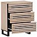 Credenze 2 Pz 60x34x75 Cm In Legno Massello Di Mango - Foto miniatura 3