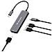 32155 hub di interfaccia USB 3.2 Gen 1 (3.1 Gen 1) Type-C 5000 Mbit /s Grigio - Foto miniatura 6