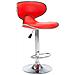 323645 - Bar Stools 2 Pcs Red Faux Leather - Foto miniatura 2