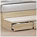 Cassetti per Letto Rovere Sonoma 100x36,5x16,5 cm in Legno Ingegnerizzato - Foto miniatura 4