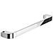 Portasalviette 35 Cm In Ottone, Acciaio Inox E Cromall 3221-35 Serie Outline Cromato - Foto miniatura 1