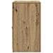 Mobile laterale rovere artigianale 41 x 37 x 67 cm - Foto miniatura 7