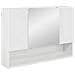 Set di mobili per il bagno 5 pcs Bianco lucido 30 x 35 x 192 cm - Foto miniatura 6