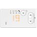 Riscaldatore Radiante Verticale Bianco Da 2000 W - 443226 - Foto miniatura 3