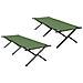 Letto da campeggio pieghevole 2 pcs Amy gialla Tessuto Oxford - Foto miniatura 1