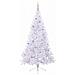 Albero di Natale artificiale Bianco 180 cm PVC e Acciaio - Foto miniatura 4