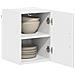 Pensile cucina 2 pcs Bianco 30 x 31 x 40 cm Legno multistrato - Foto miniatura 3