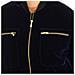 Cappotto Esther Effetto Velluto Con Chiusura Con Cerniera 17f2ou13 Donna - Foto miniatura 2