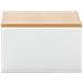 Set Di 2 Comodini Sospes Desi 1 Cassetti Colore Bianco /rovere - Foto miniatura 4